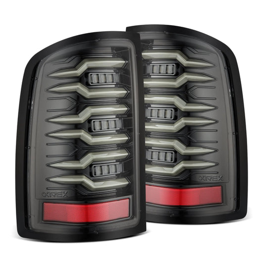 GMC Sierra (2007-2013): ALPHAREX LUXX LED TAIL LIGHTS