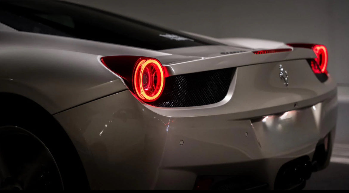 Ferrari Rpm Led Strip Alpharex 2010-2015 Ferrari 458 Nova LED Tail Lights – SQUARE1 OFFROAD