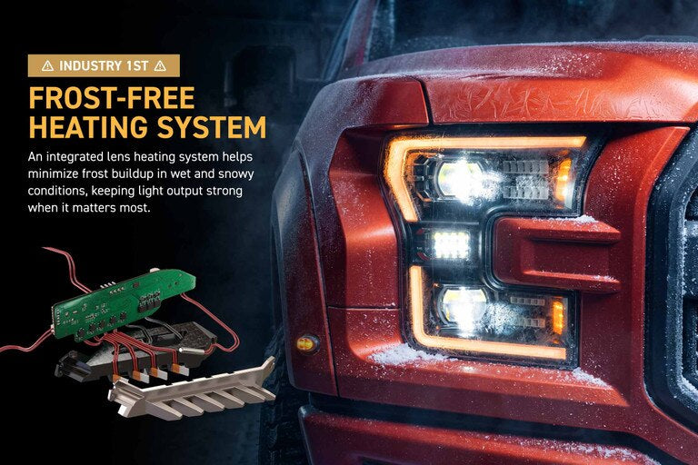 Morimoto XB Evo LED Projector Headlights: Ford F150 2015-2017
