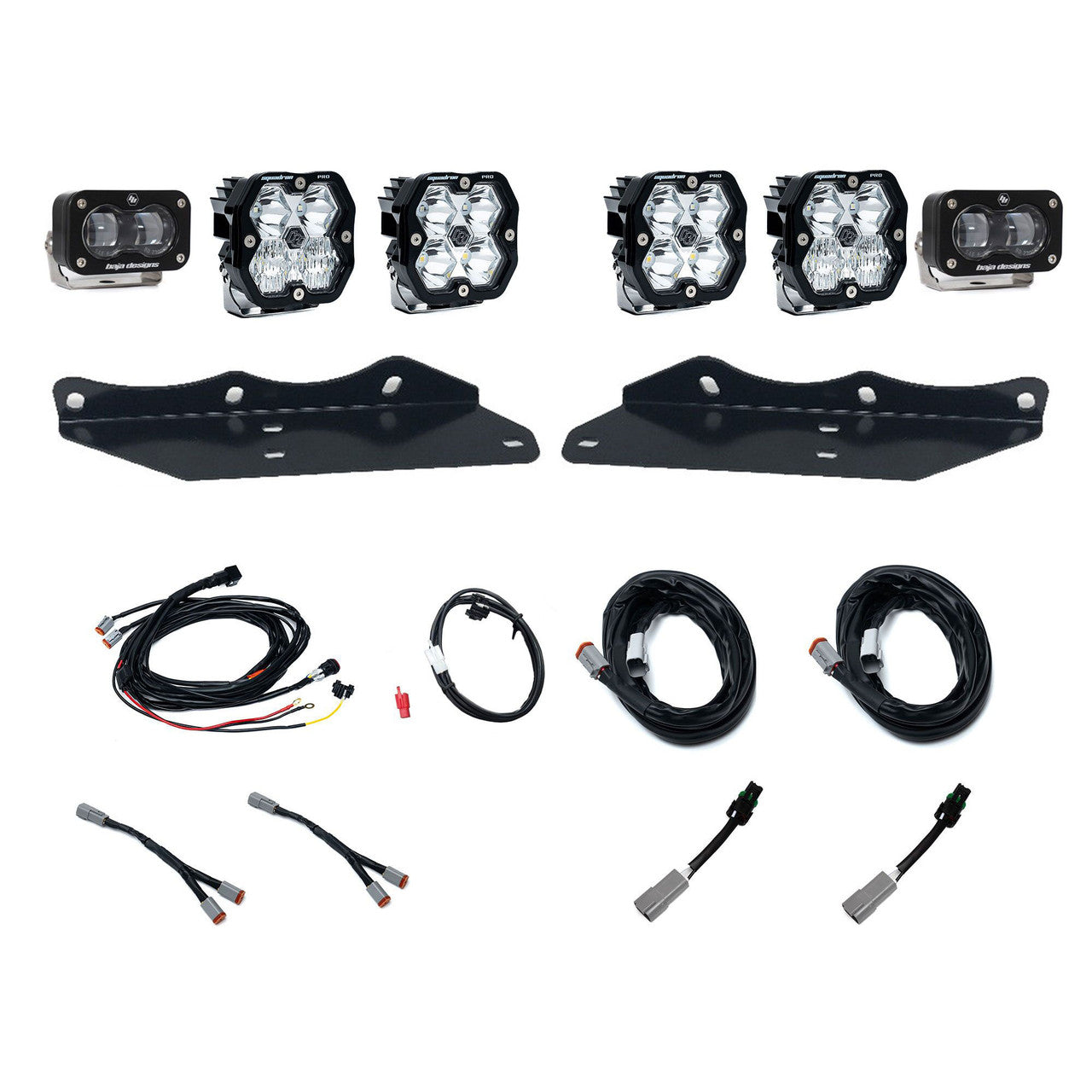 Ford Raptor Squadron 2.0 / S2 SAE Fog Pocket Light Kit Ford 2017-2020 Raptor