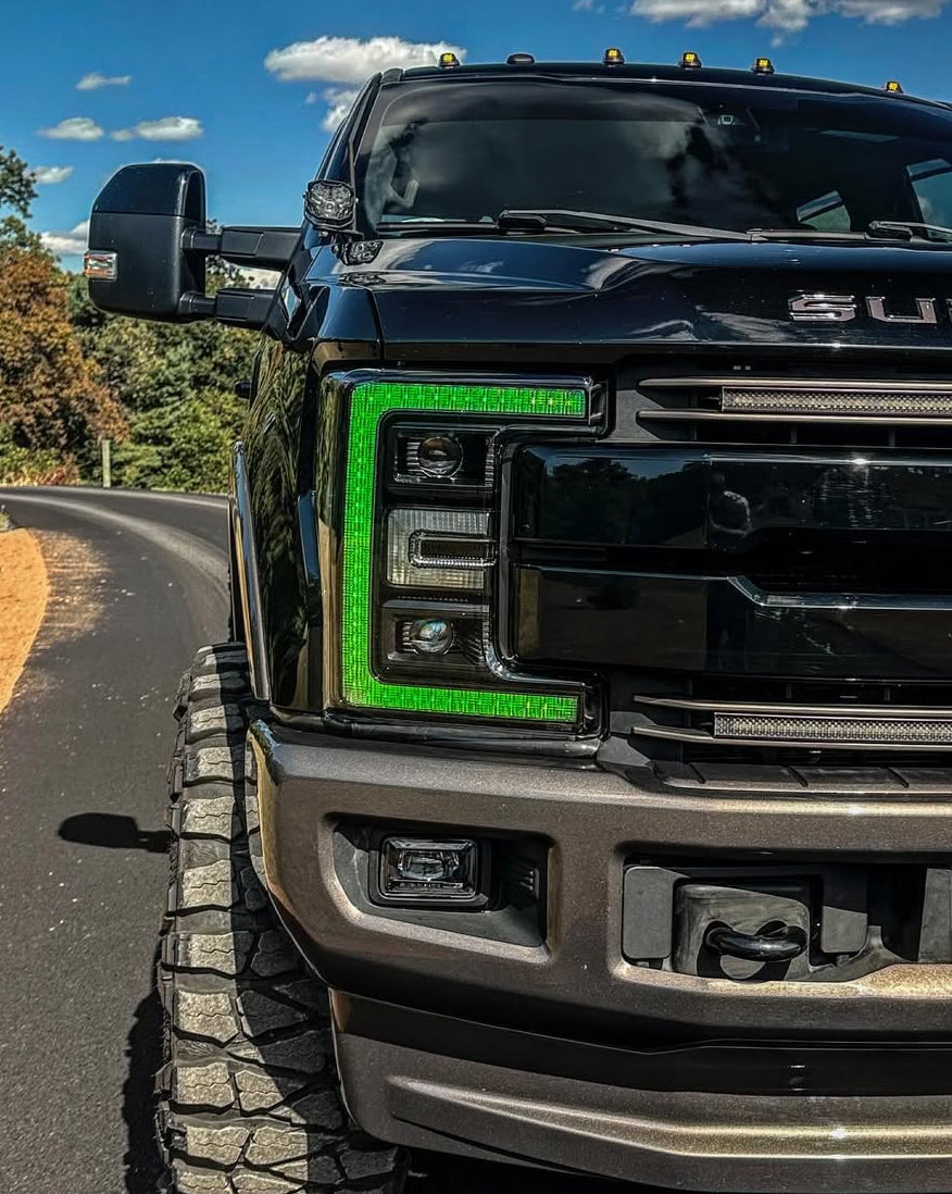 Morimoto XRGB LED Projector Headlights : Ford F250/F350/F450 Super Duty 2017-2019