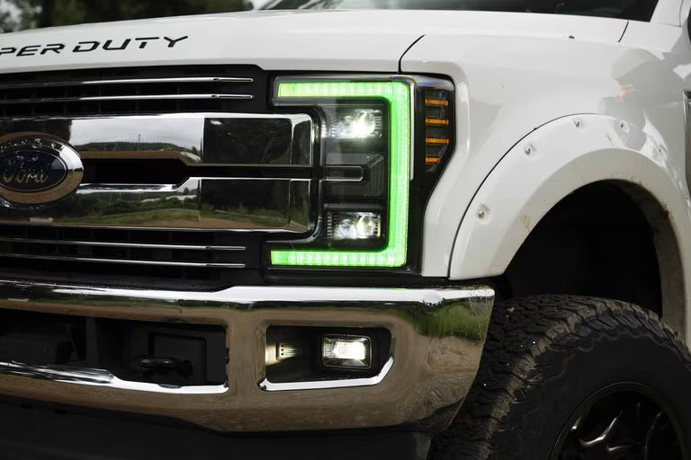 Morimoto XRGB LED Projector Headlights : Ford F250/F350/F450 Super Duty 2017-2019