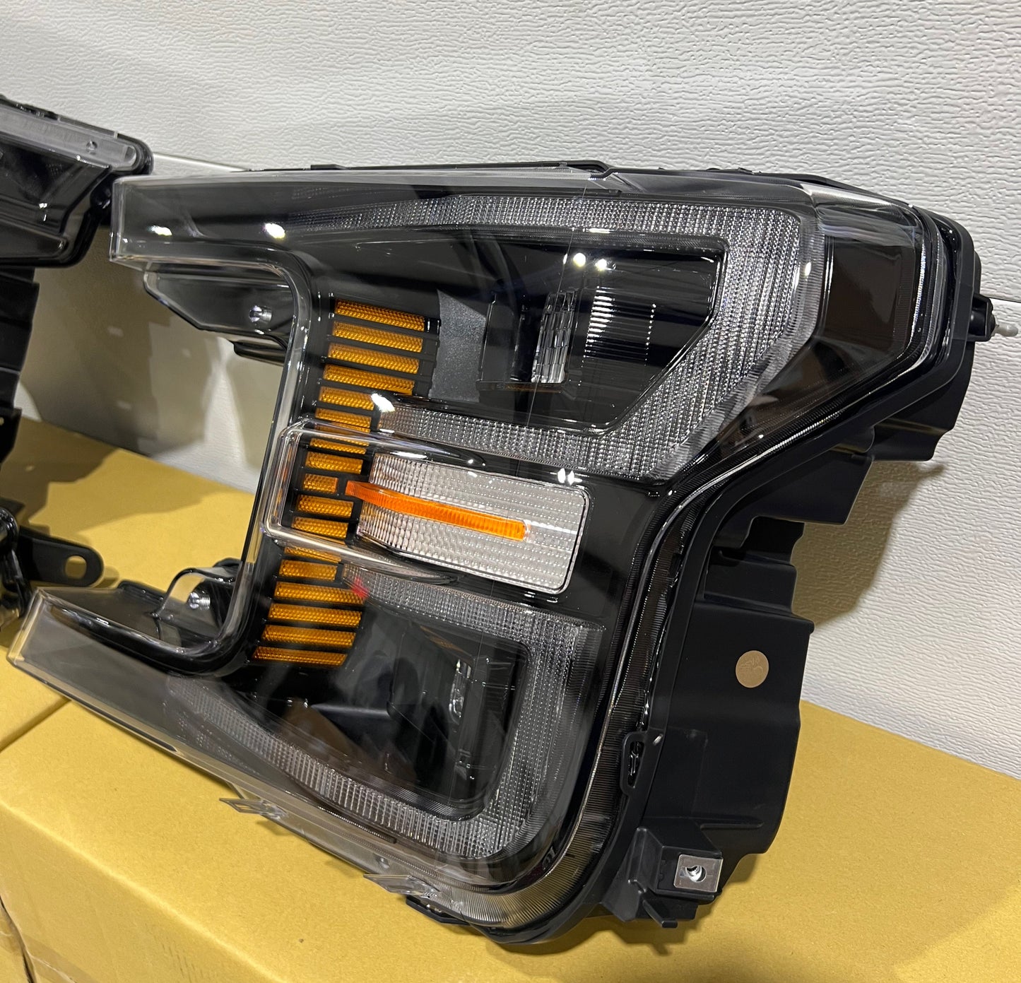 2018-2020 Ford F150 LED HeadLights (Black)