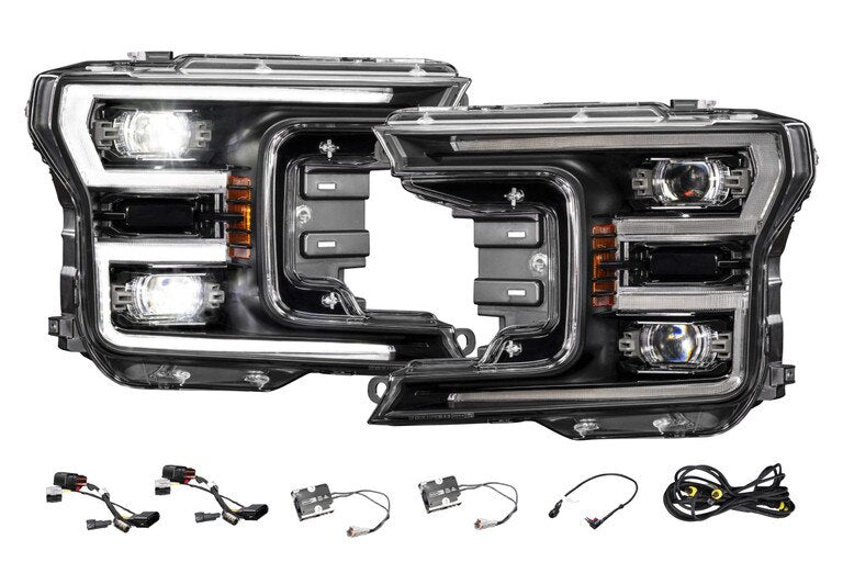 Morimoto XB Evo Hybrid LED Projector Headlights: Ford F150 2018-2020