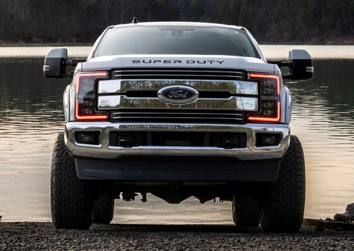 Morimoto XRGB EVO LED Projector Headlights : 2017-2019 Ford F250/F350/F450 Super Duty