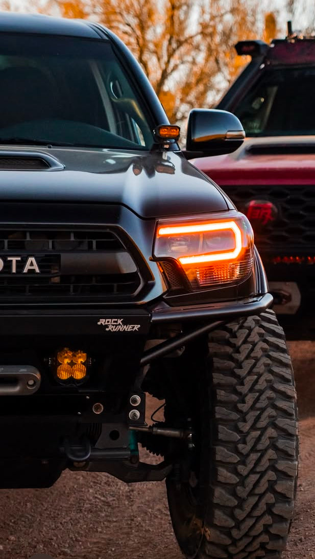 TOYOTA TACOMA (2012-2015): MORIMOTO XB AMBER DRL HYBRID LED HEADLIGHTS