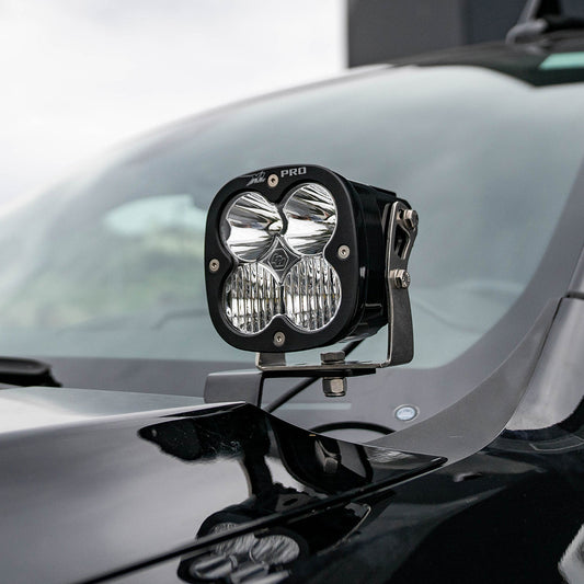 2019-2022 GMC Sierra 1500 Baja Designs XL A-Pillar Ditch Lights Kit