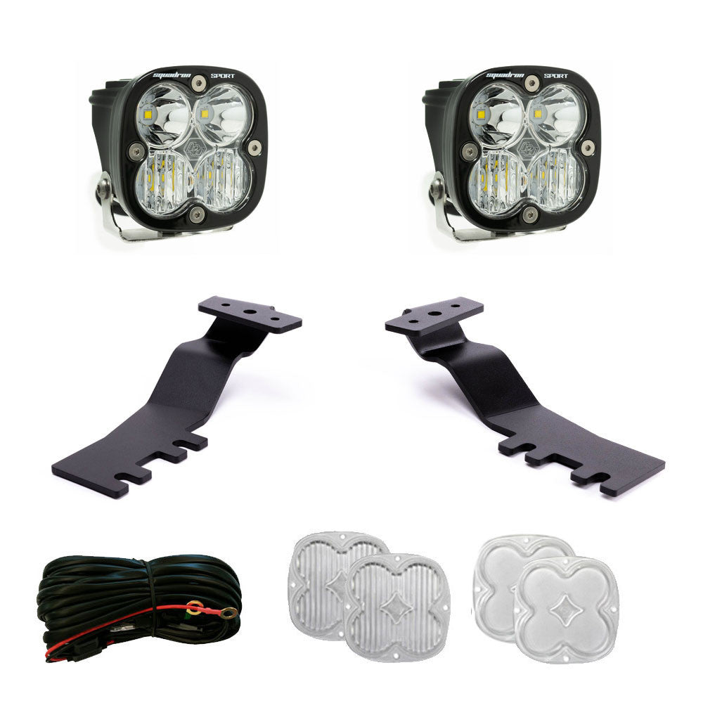 2024-2025 Toyota Tacoma Baja Designs Squadron A-Pillar Ditch Light Kit