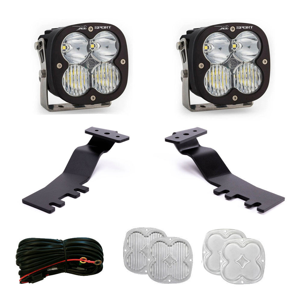 2024-2025 Toyota Tacoma Baja Designs XL A-Pillar Ditch Light Kit