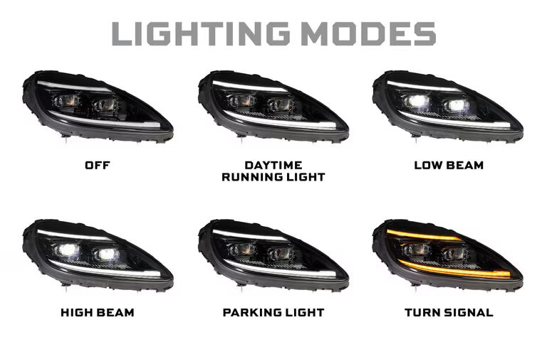 CHEVROLET CORVETTE C6 (2005-2013): MORIMOTO XB EVO HYBRID LED HEADLIGHTS