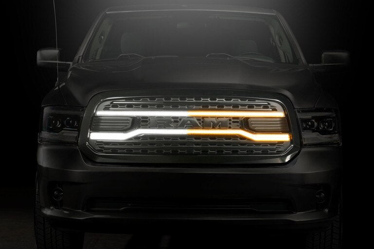 2013-2018 Ram 1500/2500/3500 MORIMOTO XBG LED DRL GRILLE (White or Amber)