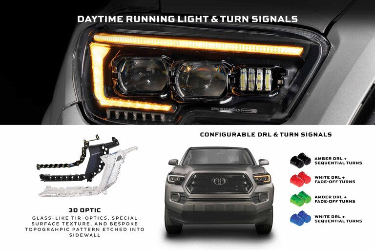 TOYOTA TACOMA (2016-2023) MORIMOTO XB EVO LED PROJECTOR HEADLIGHTS