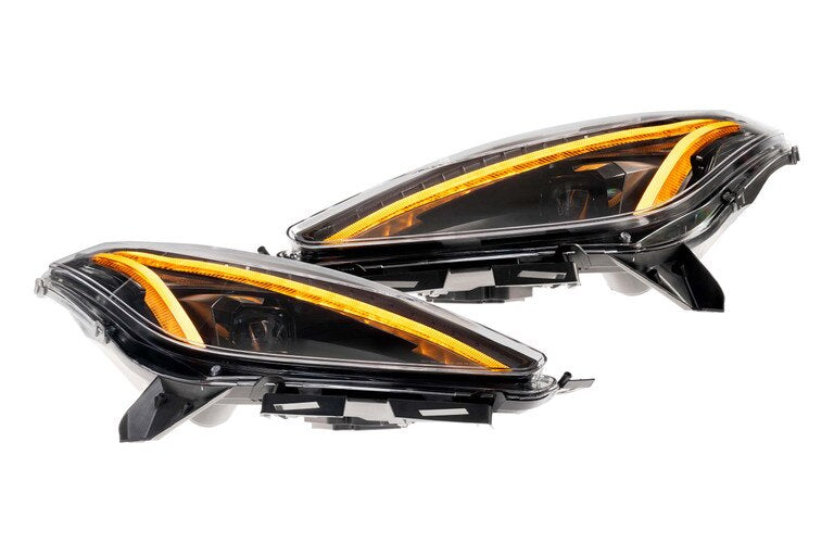 Morimoto XB LED Projector Headlights: Chevrolet Corvette C7 2014-2019 (Gen2 C8 Style)