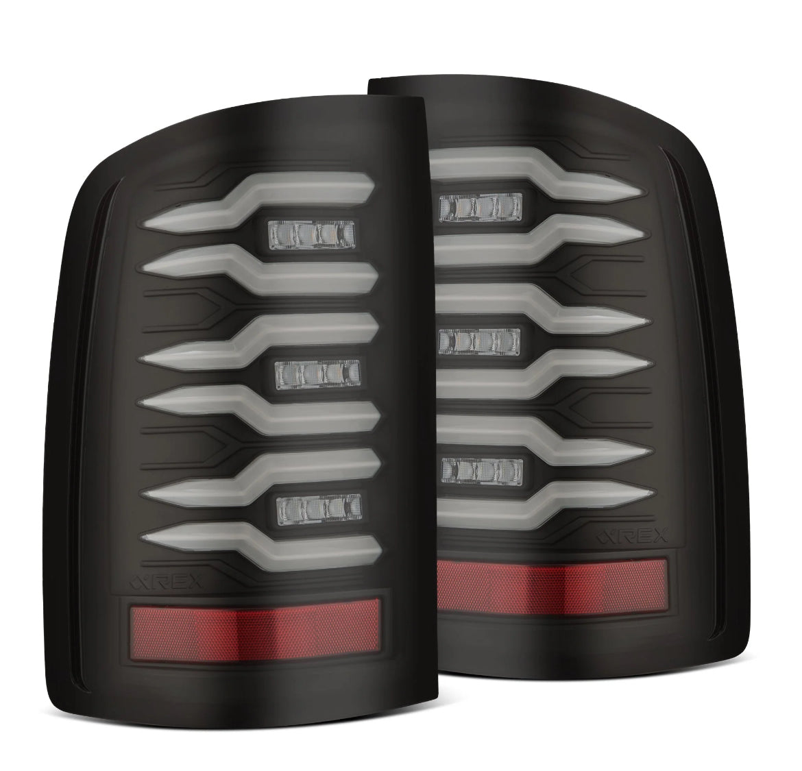 GMC Sierra (2007-2013): ALPHAREX LUXX LED TAIL LIGHTS