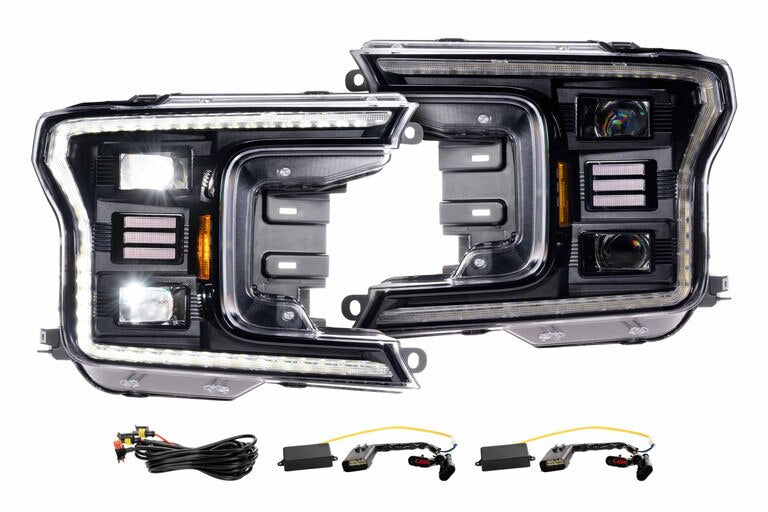 Morimoto XB Hybrid LED Projector Headlights: Ford F150 2018-2020