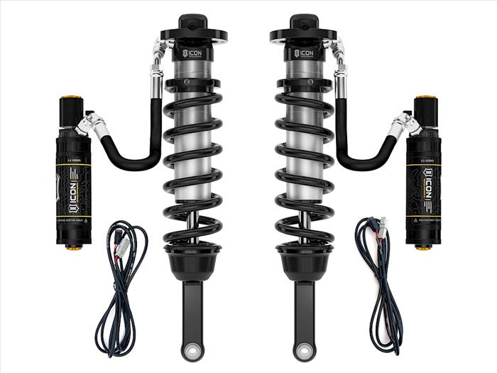 ICON 2010-2024 Toyota 4Runner, 0-3.5" Lift, V.S. 2.5 Series Extended Travel Coilover Kit, Remote Reservoir w/ CDEV