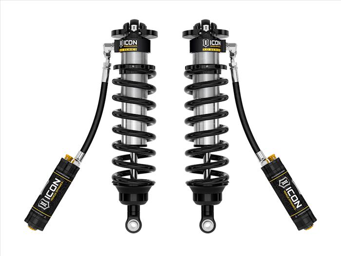 ICON 2022-2024 Toyota Tundra 1.25-3.25" Lift/2023-2024 Sequoia 3-4.25" Lift, V.S. 3.0 Series Front Coilover Kit, Remote Reservoir w/ CDCV, Pair