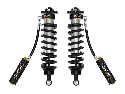 ICON 2022-2024 Toyota Tundra 1.25-3.25" Lift/2023-2024 Sequoia 3-4.25" Lift, V.S. 3.0 Series Front Coilover Kit, Remote Reservoir w/ CDCV, Pair