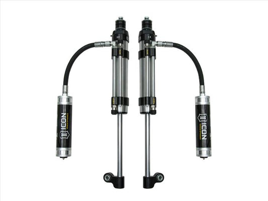 ICON 2005-2023 Toyota Tacoma, Rear, RXT 2.5 Omega Bypass Remote Reservoir Shocks, Pair