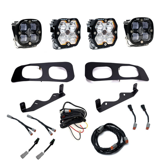 Ford Squadron 2.0 / SAE Fog Pocket Light Kit Ford 2023-2026 F250/350 Super Duty