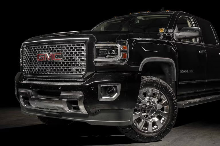 Morimoto XB Evo Hybrid LED Projector Headlights: GMC Sierra 2014-2018 1500 2015-2019 HD 2500/3500