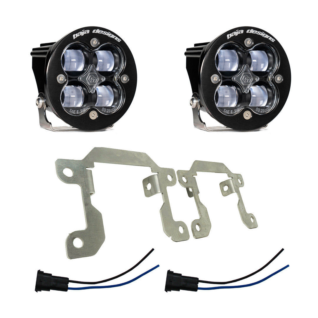 BAJA DESIGNS SQUADRON LED FOG LIGHTS: DODGE RAM 2500/3500 (2019-2024)