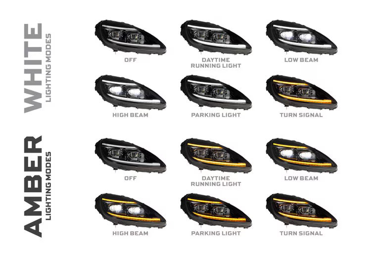 CHEVROLET CORVETTE C6 (2005-2013): MORIMOTO XB EVO LED HEADLIGHTS