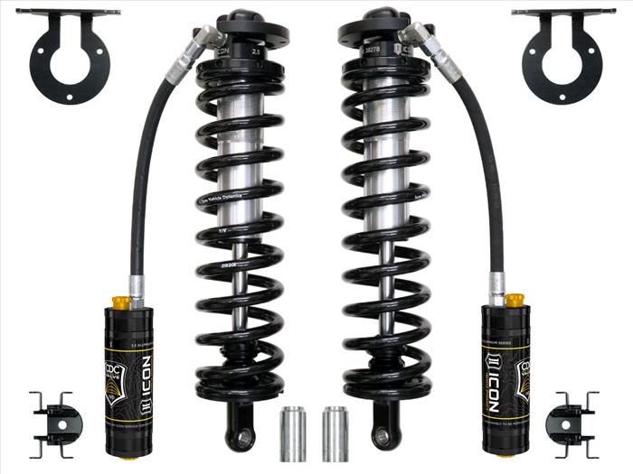 ICON 2005-2024 Ford F-250/F-350 Super Duty 4WD, 4-5.5” Lift, Front, 2.5 V.S. Remote Reservoir CDCV Coilover Conversion Kit