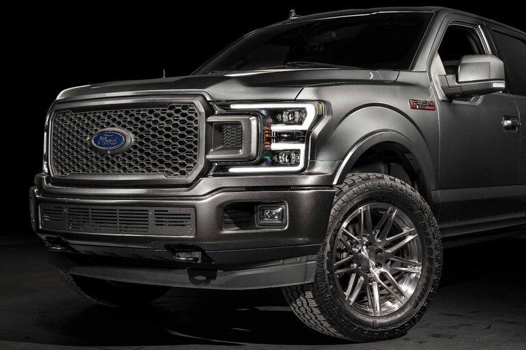 Morimoto XB Evo Hybrid LED Projector Headlights: Ford F150 2018-2020