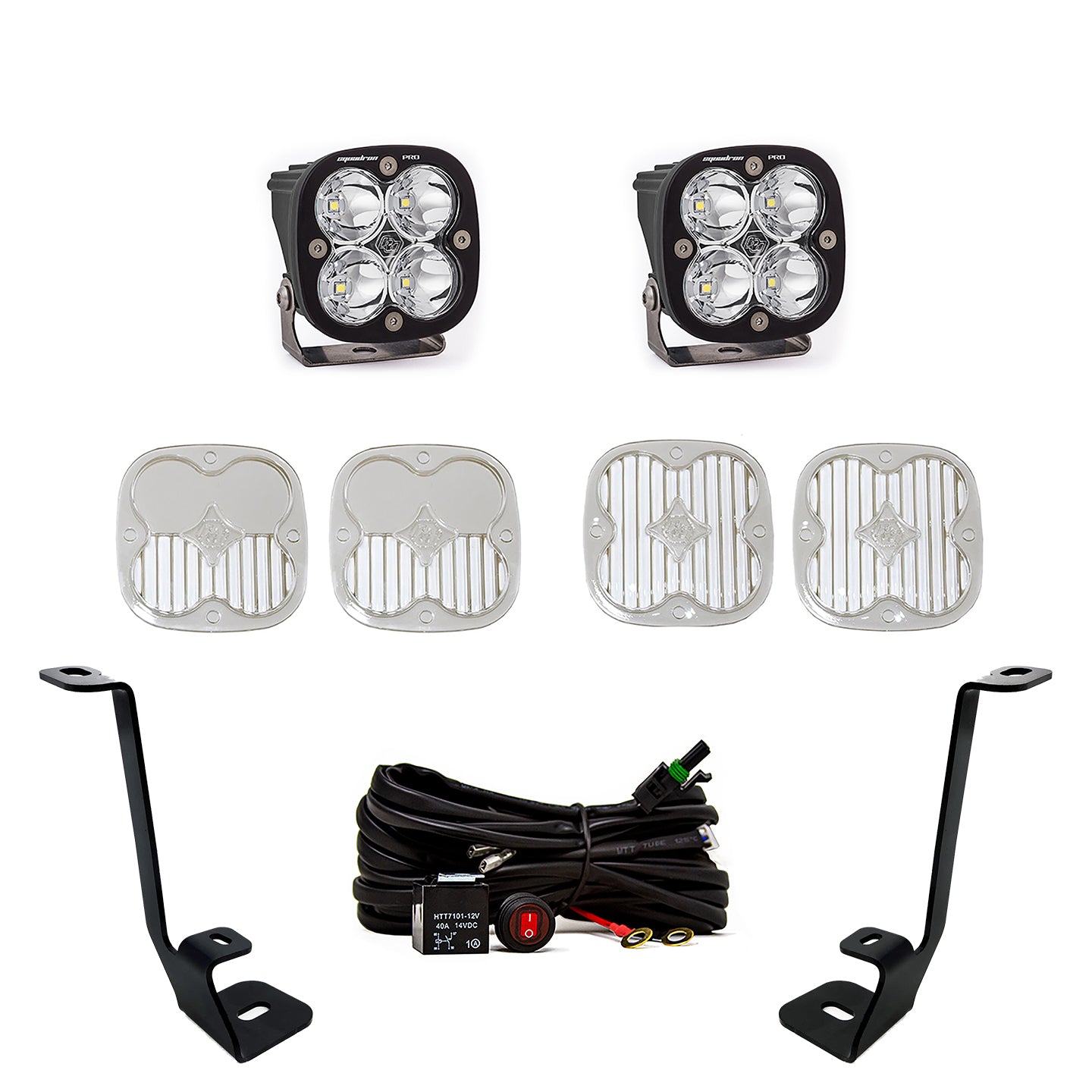 2021-2023 Ford F150 Baja Designs Squadron A-Pillar Ditch Lights Kit