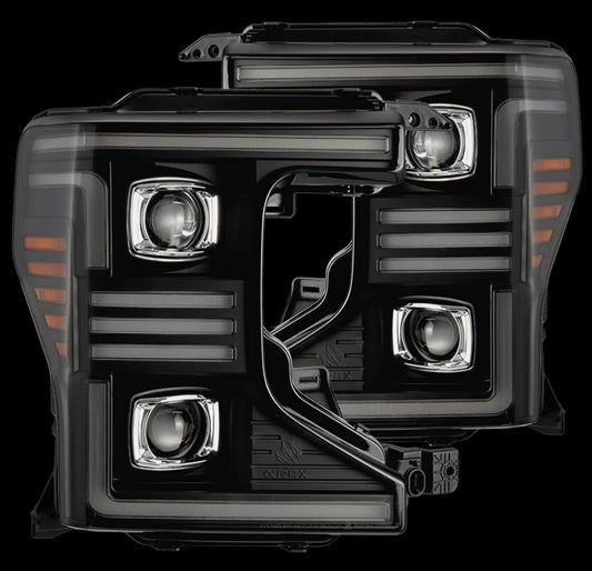 AlphaRex Pro-Series Halogen Headlights: Ford Super Duty F250/F350 (2020-2022)