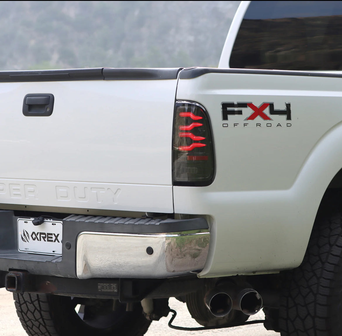 FORD F250/F350 SUPERDUTY (1999-2016): ALPHAREX LUXX LED TAIL LIGHTS