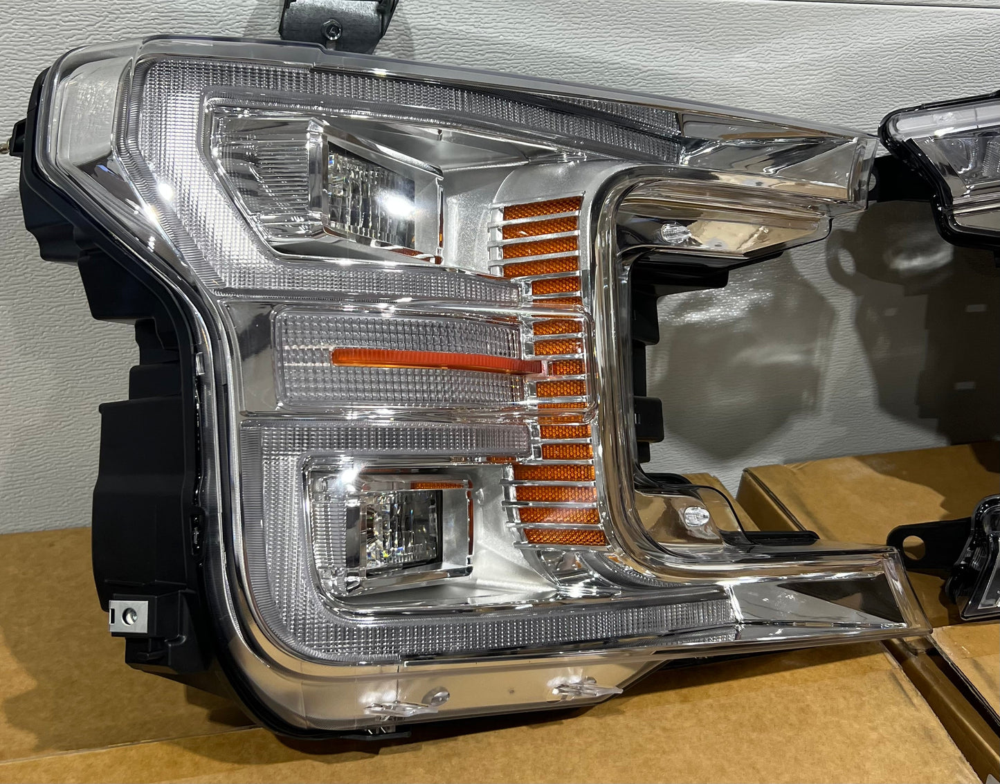 2018-2020 Ford F150 LED HeadLights (Chrome)