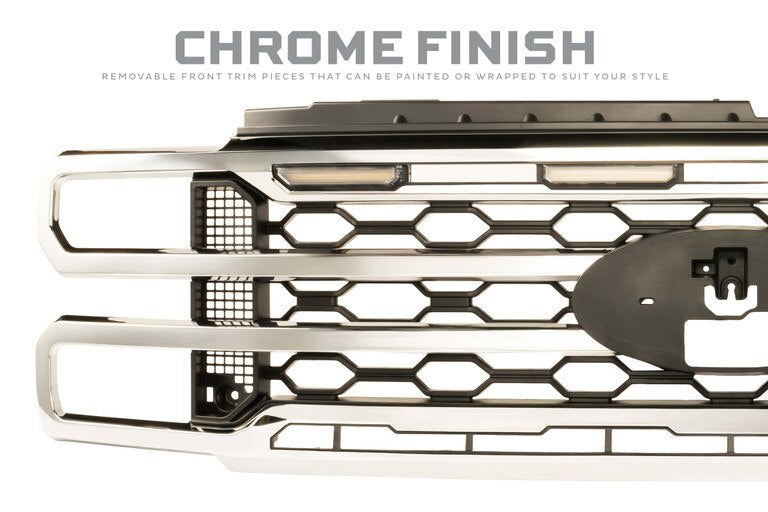 2023-2026 Ford F250/F350/F450 Super Duty MORIMOTO XBG LED DRL GRILLE