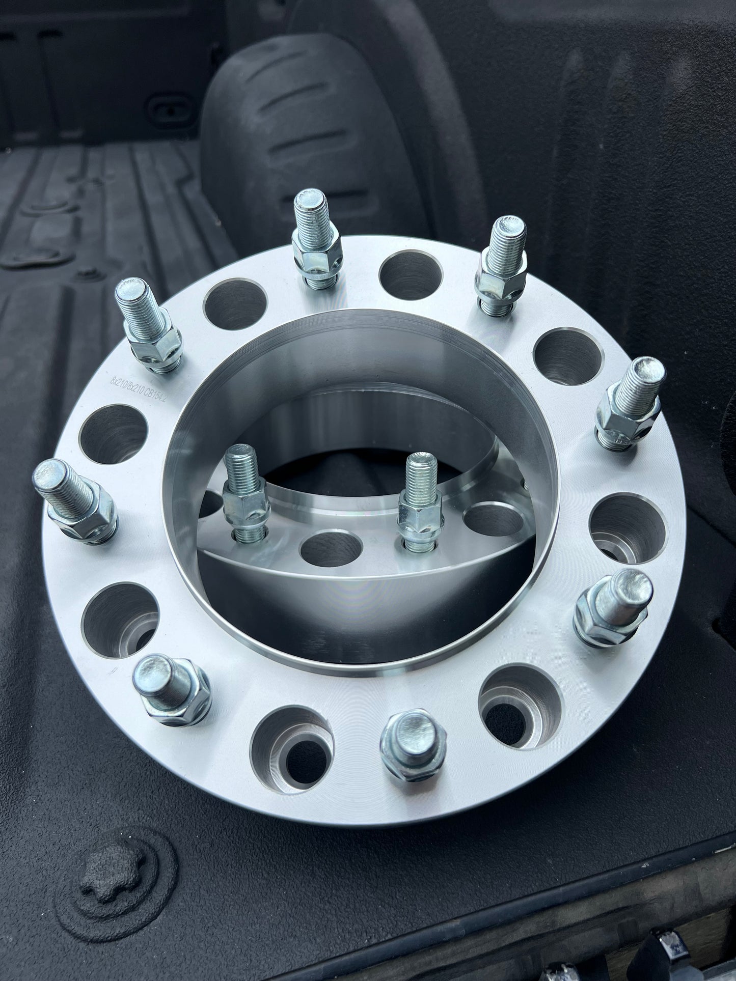 Lucid Forged 8x210 Dually Wheel Spacers 2011-2026 GMC Sierra/Chevy Silverado 3500