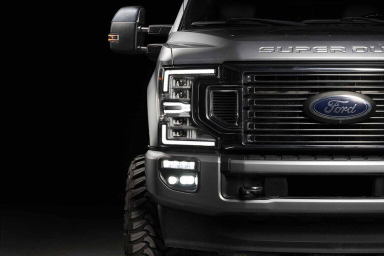 MORIMOTO BANGER LED FOG LIGHTS: FORD SUPER DUTY F250/F350/F450 OEM LED (20-22)