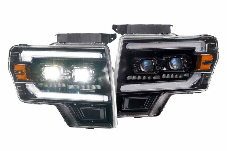 2009-2014 Ford F150 Morimoto XB EVO Hybrid LED Projector Headlights