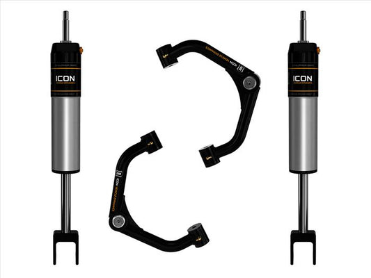 ICON 2020-Up GM 2500/3500 HD, 0-2” Lift, 2.5 VS Shock System, Tubular UCA