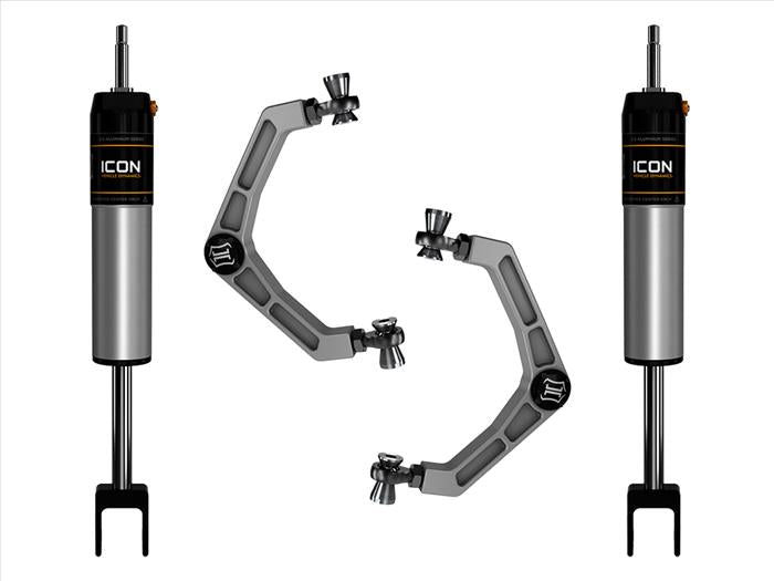 ICON 2020-Up GM 2500/3500 HD, 0-2” Lift 2.5 VS Shock System, Tubular UCA