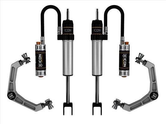 ICON 2020-Up GM 2500/3500 HD, 0-2” Lift, 2.5 VS Shock System/CDCV, Billet UCA