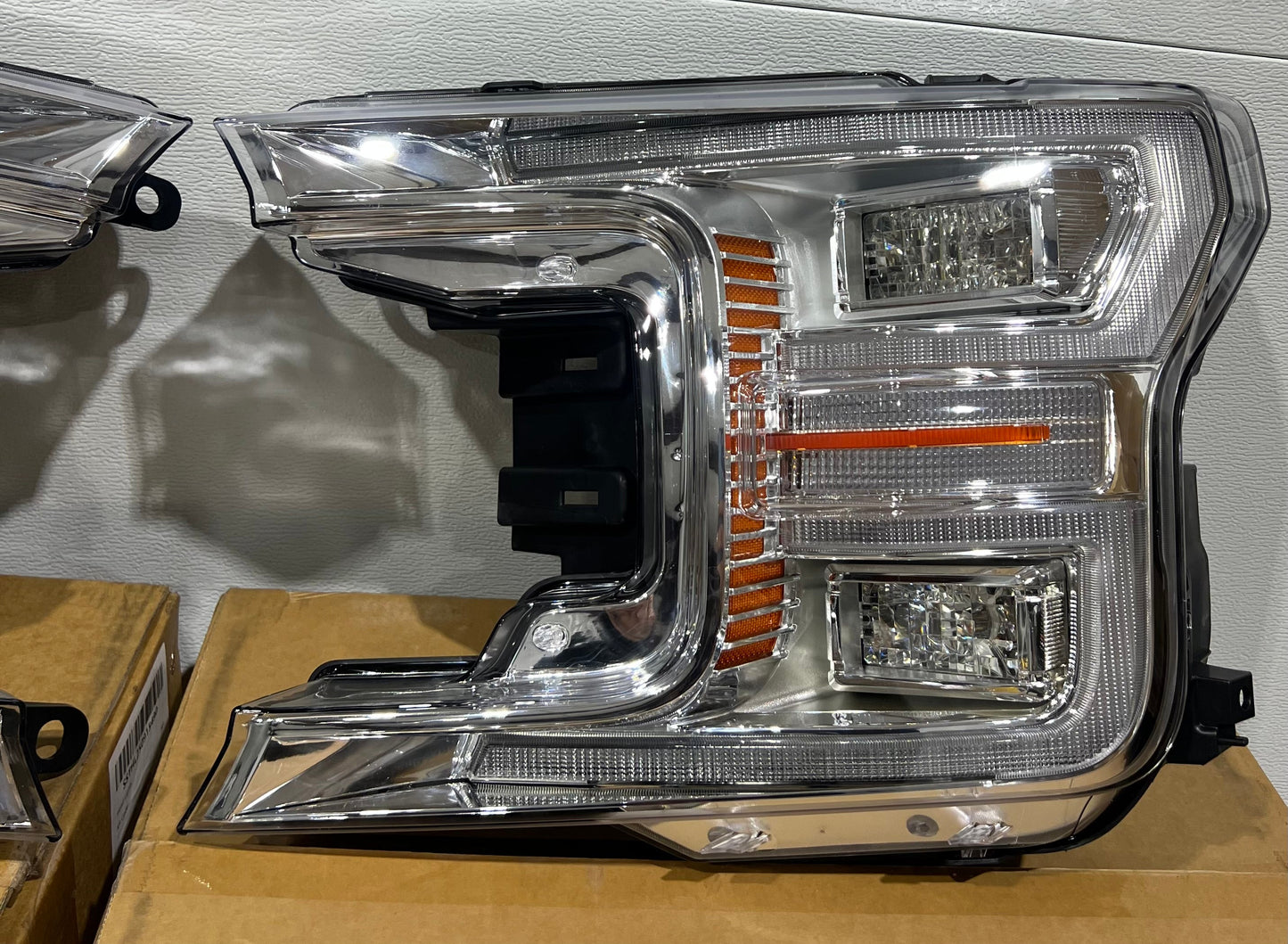 2018-2020 Ford F150 LED HeadLights (Chrome)