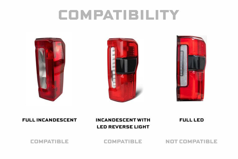 FORD SUPER DUTY F250/F350/F450 (2023-2026): MORIMOTO XB LED TAIL LIGHTS