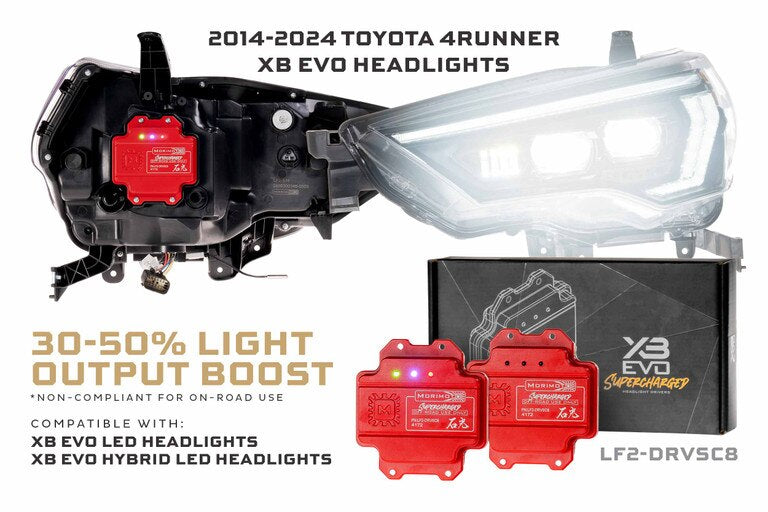 TOYOTA 4RUNNER (2014-2024) MORIMOTO XB EVO/HYBRID SUPERCHARGED DRIVERS