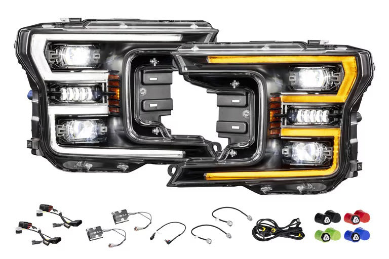 Morimoto XB Evo LED Projector Headlights: Ford F150 2018-2020
