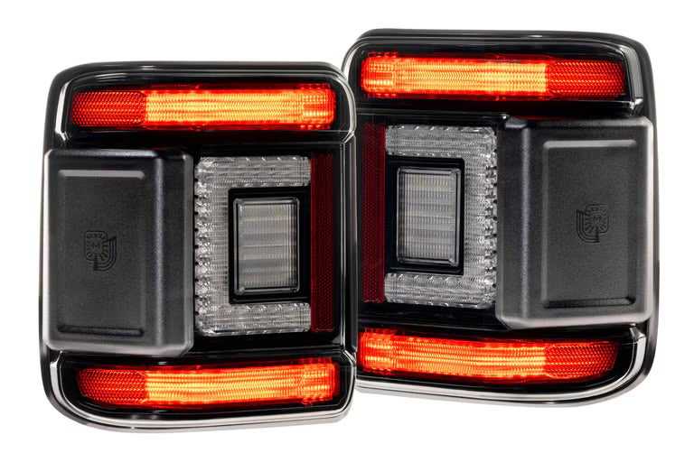 JEEP WRANGLER JL 2018-2024 MORIMOTO XB LED LOW PROFILE TAIL LIGHTS