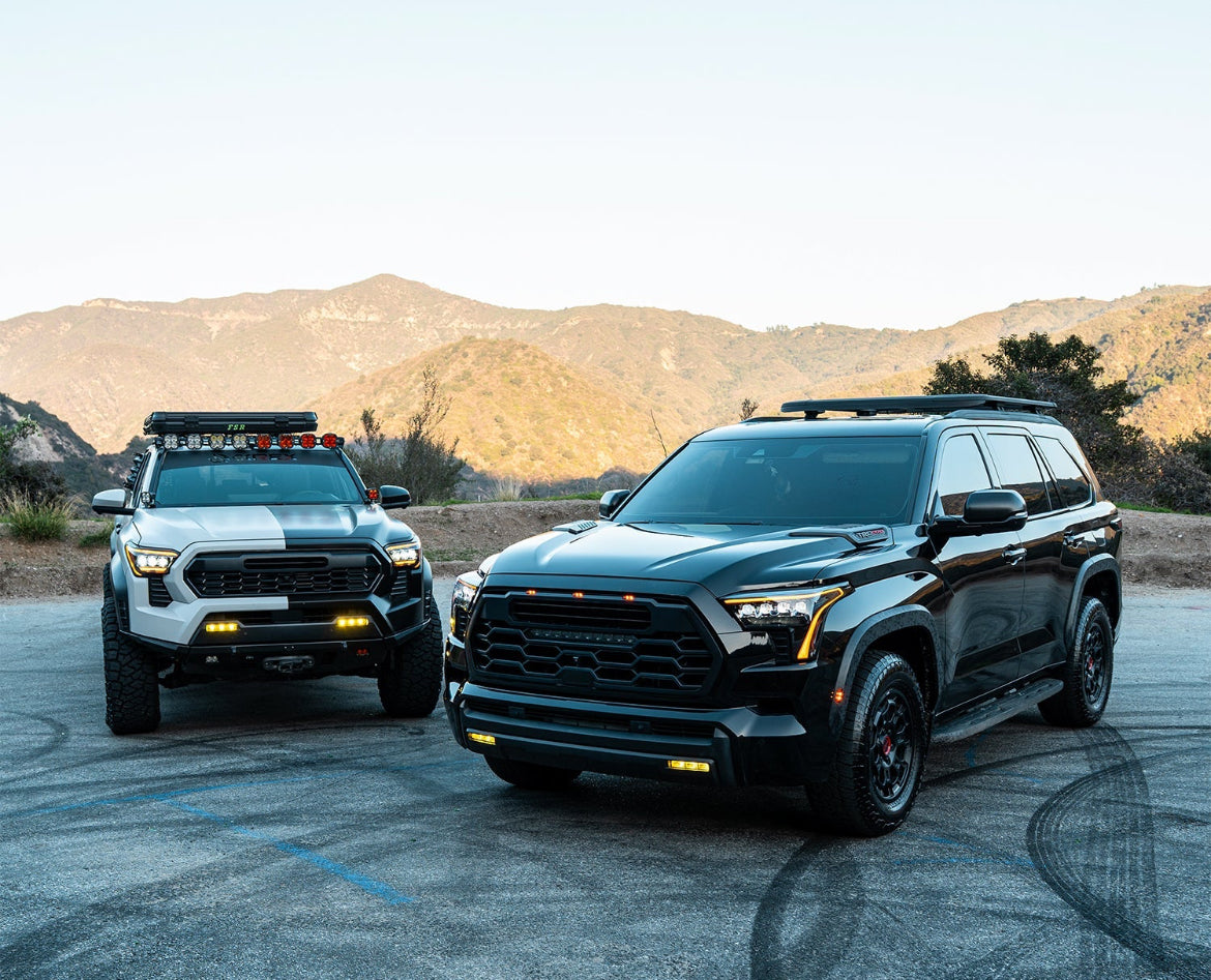 2024+ Toyota Tacoma/ 2022+ Tundra/Sequoia /2025+ 4Runner DoubleTap Dual Color LED Projector Fog Lights