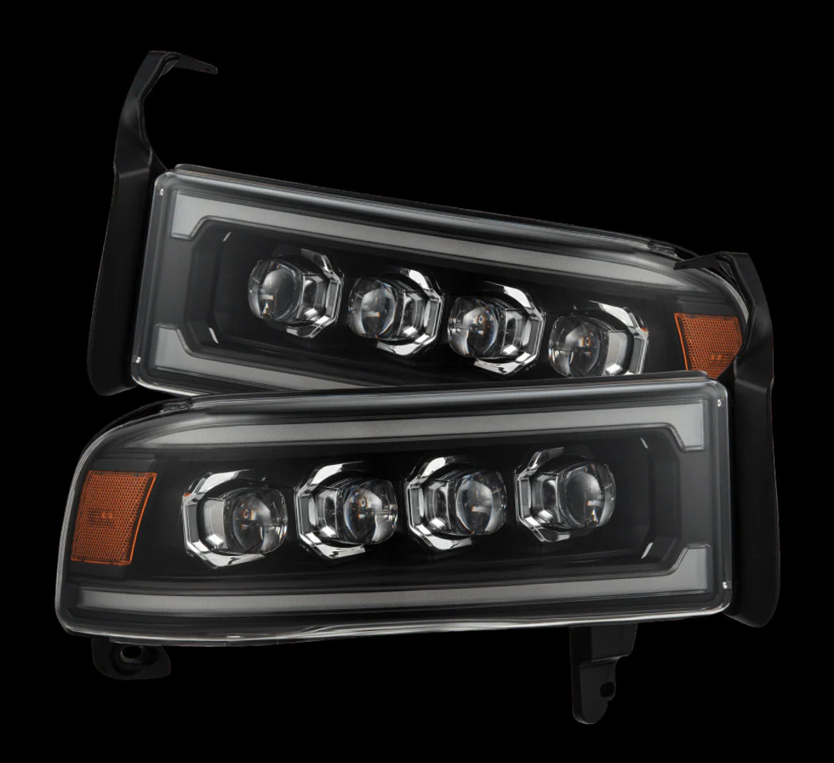 AlphaRex Nova-Series LED Headlights: Dodge Ram (1994-2001)