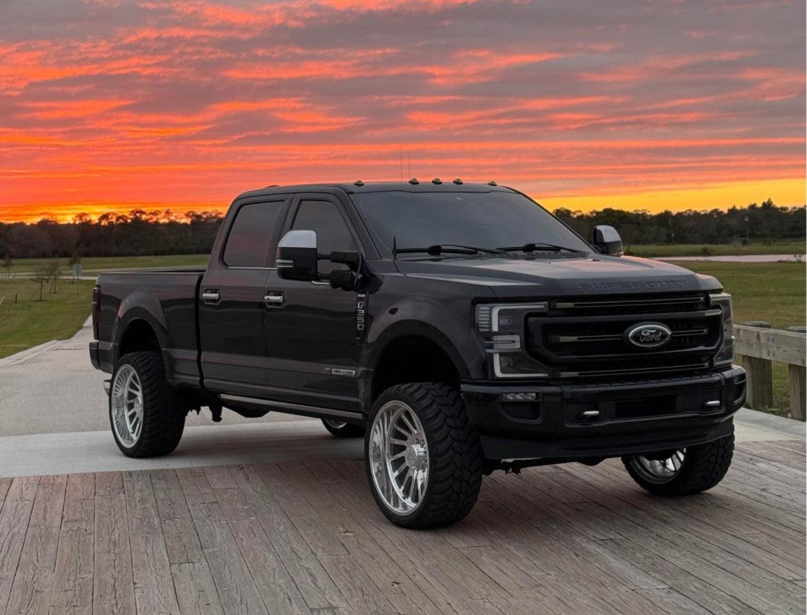 2020-2022 Ford Super Duty F250/F350/F450 LED HeadLights (Black)