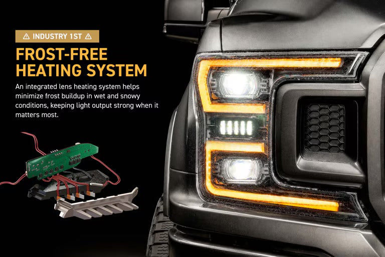 Morimoto XB Evo LED Projector Headlights: Ford F150 2018-2020