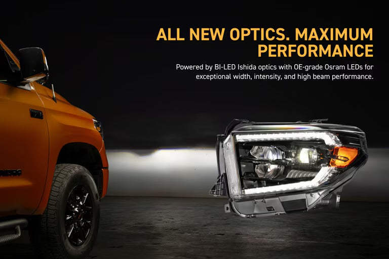 Morimoto XB EVO Hybrid LED Projector Headlights: Toyota Tundra 2014-2021